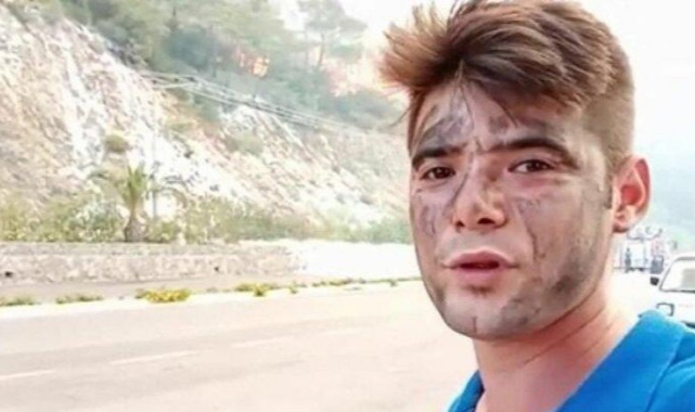 Yangın söndürme çalışmalarında hayatını kaybeden 25 yaşındaki gencin son paylaşımı yürek burktu