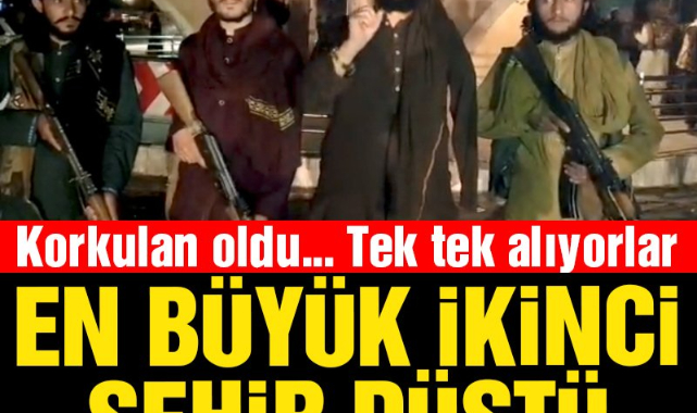 Afganistan’da bir kale daha düştü… Taliban ülkenin en büyük ikinci şehri Kandahar’ı aldı