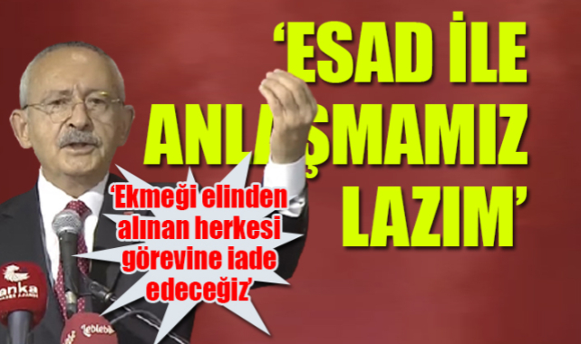 Kılıçdaroğlu'ndan çok konuşulacak bomba açıklamalar