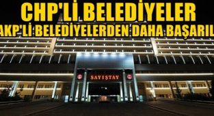 SAYIŞTAY 2020 YILI RAPORLARINA GÖRE, İSTANBUL İLÇELERİNDE CHP 'Lİ BELEDİYELER DAHA BAŞARILI