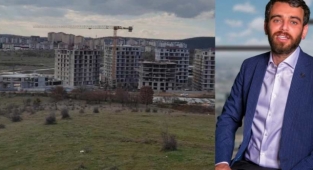 Bursaspor'un istifa eden başkanı, inşaatıyla gündemde