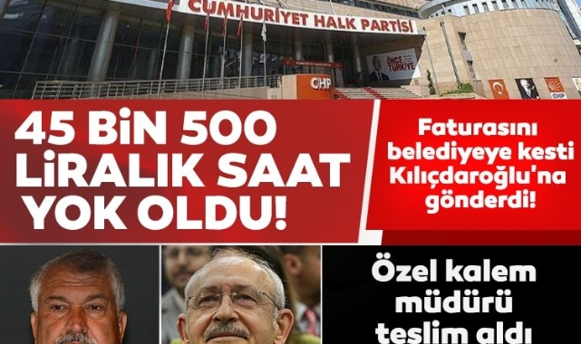 CHP Genel Merkezi’nde kayıp hediye skandalı !