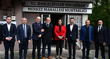 BAKIRKÖY BELEDİYE BAŞKANI DR. KERİMOĞLU'DA BAHÇELİEVLERDE SEÇİM ÇALIŞMALARINDA!