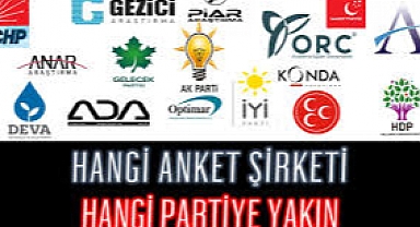 Hangi anketçi hangi partili