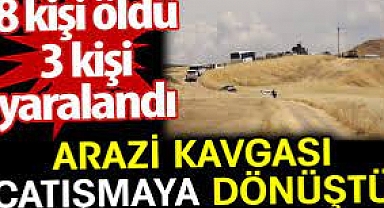 Diyarbakır'da arazi kavgası: 8 ölü, 3 yaralı