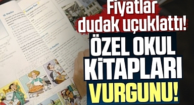 Özel okullarda kitap vurgunu