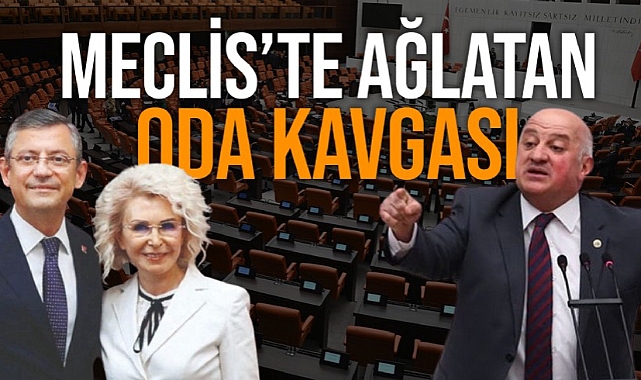 CHP'de Meclis'te oda kavgası... Şükran Kütükçü odadan çıkmayı reddetti