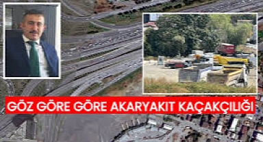İSTANBUL'UN GÖBEĞİNDE AKARYAKIT KAÇAKÇILIĞI!
