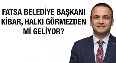 Fatsa'da Skandal Görüntü! Başkan İbrahim Etem Kibar Ne İş Yapar? 