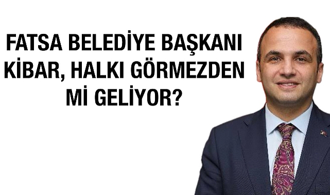 Fatsa'da Skandal Görüntü! Başkan İbrahim Etem Kibar Ne İş Yapar?