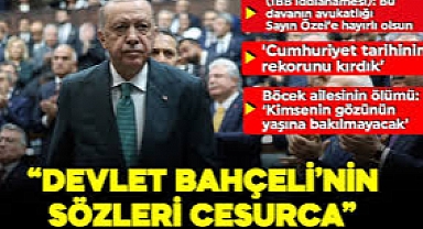 Cumhurbaşkanı Erdoğan'dan Böcek Ailesinin Ölümüyle İlgili Açıklama: İhmali Olanın Gözünün Yaşına Bakılmayacak