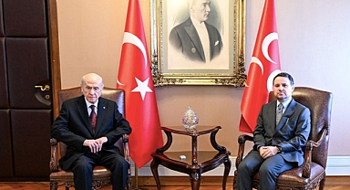 Akın Gürlek, Bahçeli’yi ziyaret etti