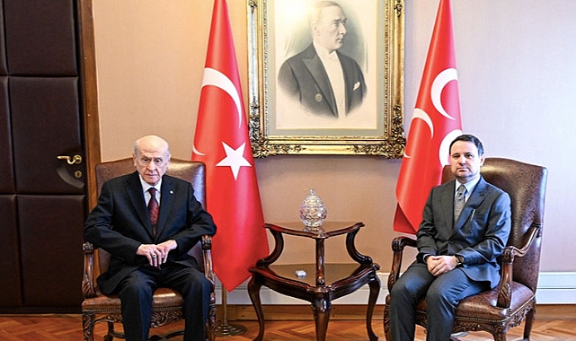 Akın Gürlek, Bahçeli’yi ziyaret etti
