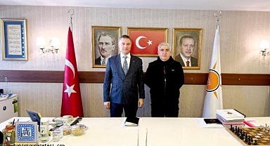 HDR Medya Grup Yönetim Kurulu Başkanı Rafet Yıldırım'dan AK Parti Bakırköy İlçe Başkanı Ahmet Faruk Kuran'a Ziyaret