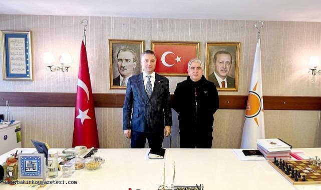 HDR Medya Grup Yönetim Kurulu Başkanı Rafet Yıldırım'dan AK Parti Bakırköy İlçe Başkanı Ahmet Faruk Kuran'a Ziyaret