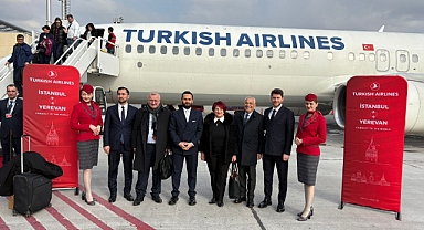 Türk Hava Yolları İstanbul'dan Erivan seferlerine başladı
