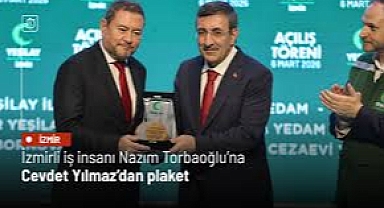 Ünlü iş insanı Nazım Torbaoğlu'na bir ayda 2 teşekkür plaketi