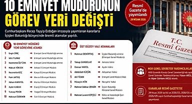 Ankara Valisi ve Emniyet Genel Müdürü değişti: Atama kararı Resmi Gazete'de