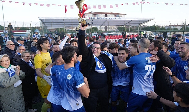 Başkan Mustafa Onur Bozkurter sözünü tuttu! Şampiyon Marmaraereğlisi....