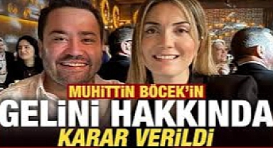 Başsavcılık harekete geçti: Muhittin Böcek'in gelini Zuhal Böcek hakkında gözaltı kararı