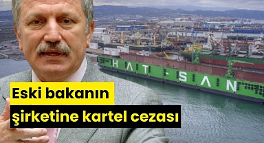 Eski bakanın şirketine kartel cezası