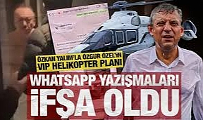 Özkan Yalım’la Özgür Özel'in VIP helikopter planı