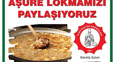 BAKIRKÖY ALEVİ KÜLTÜR DERNEĞİ 12/07/2026 TARİHİNDE AŞURE DAVETİNE TÜM HALKIMIZ DAVETLİDİR!