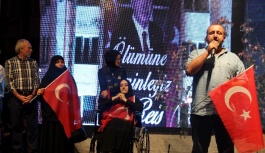 Demokrasi kahramanları Kütahya Zafer Meydanı’nda ayakta alkışlandı