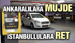 Ankara Büyükşehirin Ak dediğine İstanbul Büyükşehir Kara dedi.